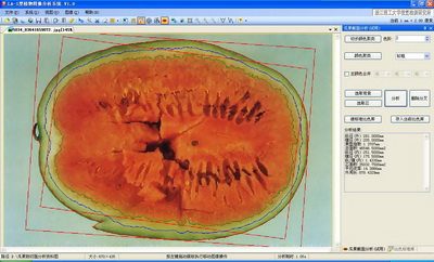 LA-S瓜果分析儀瓜果剖切面瓤色分析儀